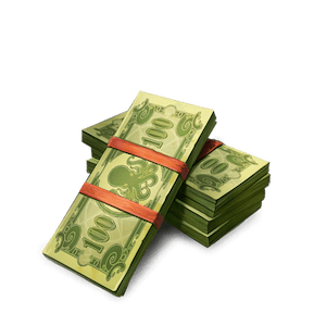 90 coins to money